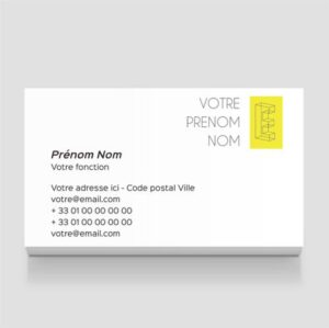Carte de visite - Ref CV-A14585