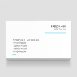 Carte de visite - Ref CV-A14586