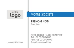Carte de visite - Ref CV-B14748