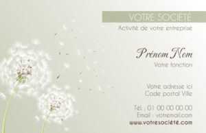 Carte de visite - Ref CV-B14753