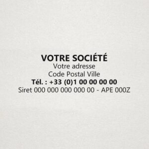 Tampon encreur - Ref TE-B14855