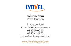 Carte de visite RV - Ref CV-B15042