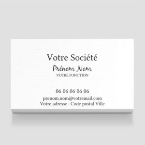 Carte de visite - Ref CV-B15213