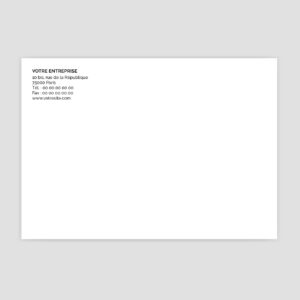 Enveloppe C5 SF - Ref EV-B15410