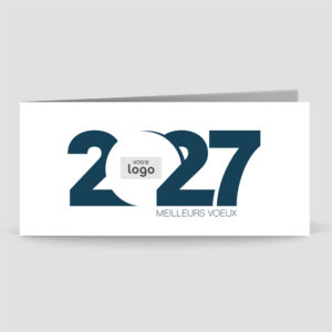 Carte de voeux 2 volets - Ref CX-B15606