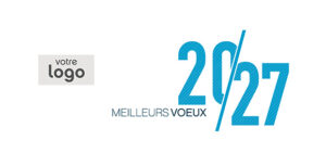 Carte de voeux 2 volets - Ref CX-B15614 – Image 3