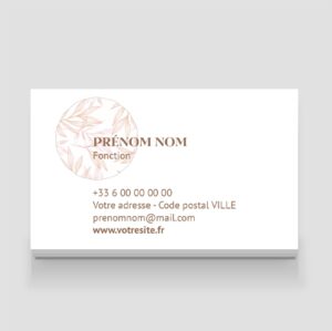 Carte de visite - Ref CV-B15674