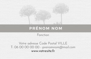 Carte de visite - Ref CV-B15675