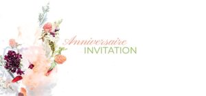 Carton d'invitation recto verso - Ref IV-A15744