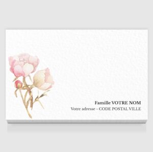 Carte de visite grand format - Ref CV-D15839