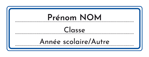 Planches d'étiquettes - Ref SK-D16045
