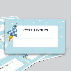 Planches d'étiquettes - Ref SK-E16048