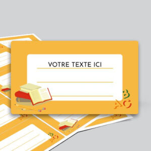 Planches d'étiquettes - Ref SK-E16054