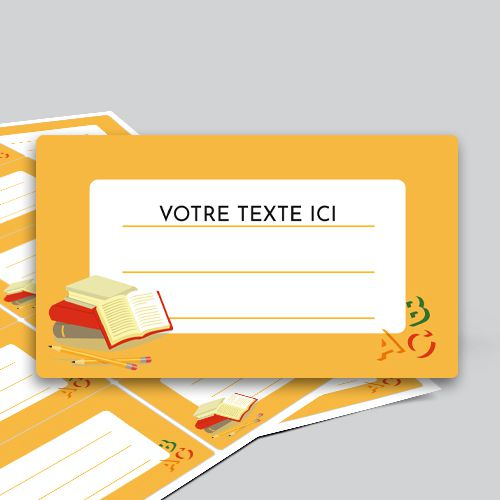 Planches d'étiquettes - Ref SK-E16054