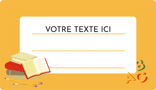 Planches d'étiquettes - Ref SK-E16054