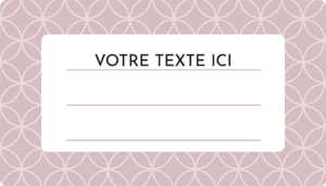 Planches d'étiquettes - Ref SK-E16060