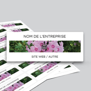 Planches d'étiquettes - Ref SK-D16061
