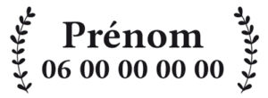 Tampon encreur textile - Ref TE-G16077