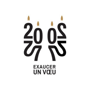 Carte de voeux 2 volets - Ref CX-A16088-GOLD – Image 2
