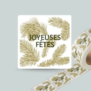 Etiquettes en rouleau - Ref EQ-G16110