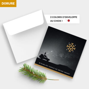 Carte de voeux 2 volets - Ref CX-A16232-GOLD – Image 4