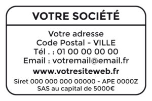 Tampon encreur - Ref TE-D16252