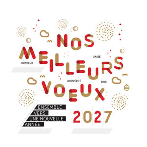 Carte de voeux 2 volets - Ref CX-A16365-GOLD – Image 2