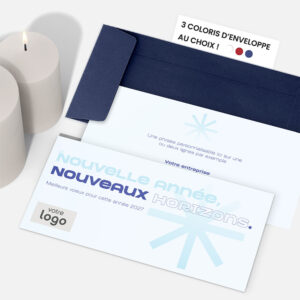 Carte de voeux recto verso - Ref CX-B16394 – Image 3
