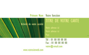 Carte de visite - Ref CV-A1763