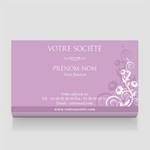 Carte de visite - Ref CV-B14776