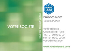 Carte de visite - Ref CV-A2503