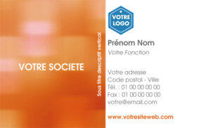 Carte de visite - Ref CV-A2506