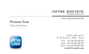 Carte de visite - Ref CV-A4912