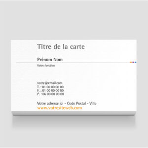 Carte de visite - Ref CV-A1737