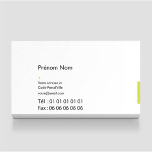 Carte de visite - Ref CV-A17