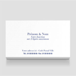 Carte de visite - Ref CV-A23