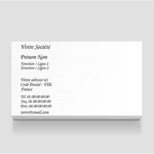 Carte de visite - Ref CV-A3892