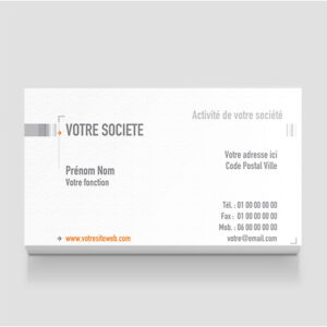 Carte de visite - Ref CV-A688