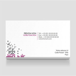 Carte de visite - Ref CV-A8320