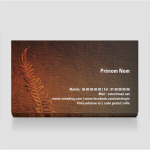 Carte de visite - Ref CV-A9225