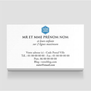 Carte de visite - Ref CV-A9326