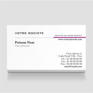Carte de visite - Ref CV-A9472