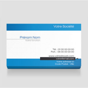 Carte de visite - Ref CV-A9837