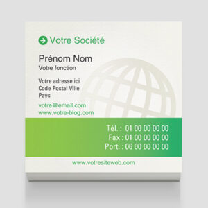 Carte de visite carrée - Ref CV-C11570