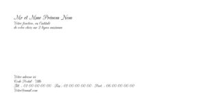 Carte de correspondance - Ref CV-F4825