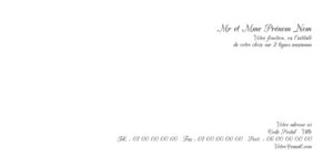 Carte de correspondance - Ref CV-F4826