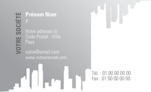 Carte de visite - Ref CV-A9793