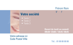 Carte de visite - Ref CV-A1078