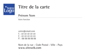 Carte de visite - Ref CV-A2198