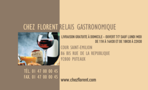Carte de visite - Ref CV-A812